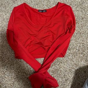 Shein Red Long sleeve!